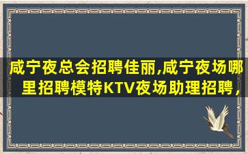 承德夜场招聘